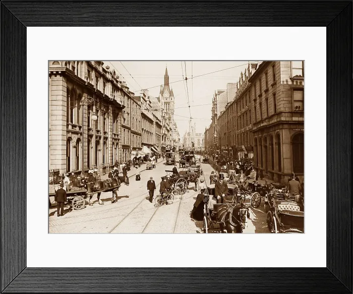 Framed Print : Union Street, Aberdeen Framed Print : Union Street, Aberdeen