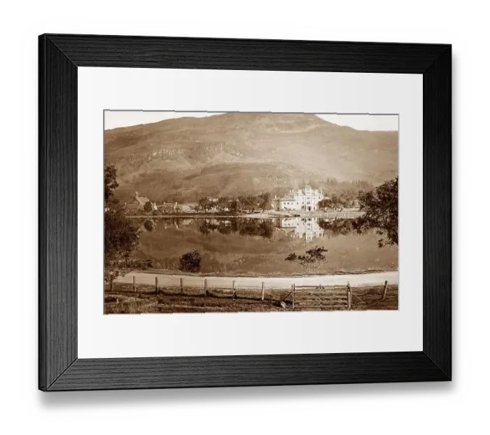 Framed Print : St. Fillans Loch Earn Victorian period Framed Print : St. Fillans Loch Earn Victorian period