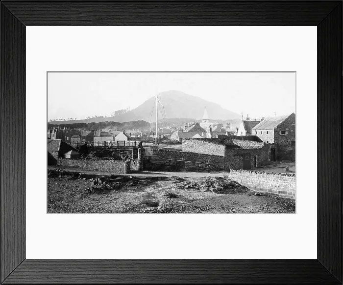 Framed Print : North Berwick Law Victorian period Framed Print : North Berwick Law Victorian period