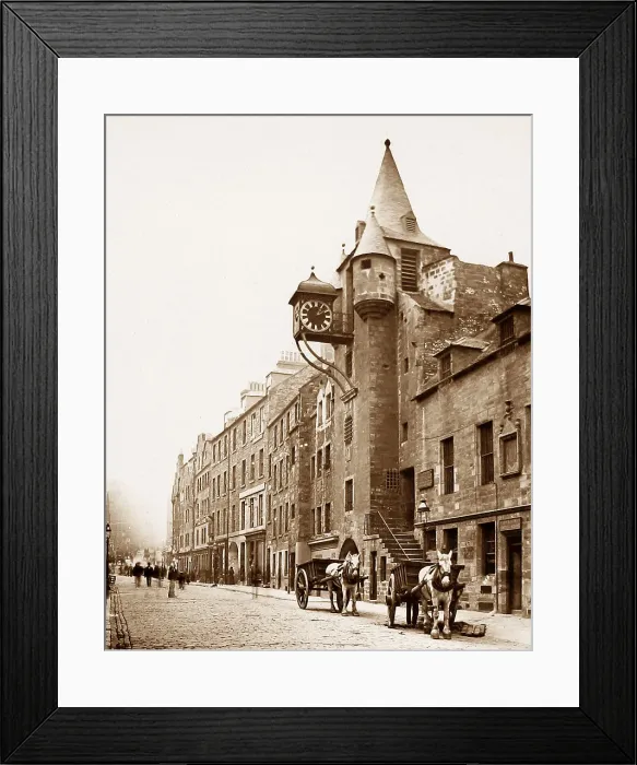 Framed Print : Tolbooth, Canongate, Edinburgh Framed Print : Tolbooth, Canongate, Edinburgh