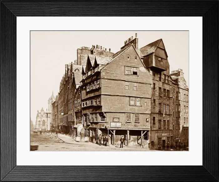 Framed Print : West Bow, Edinburgh Framed Print : West Bow, Edinburgh