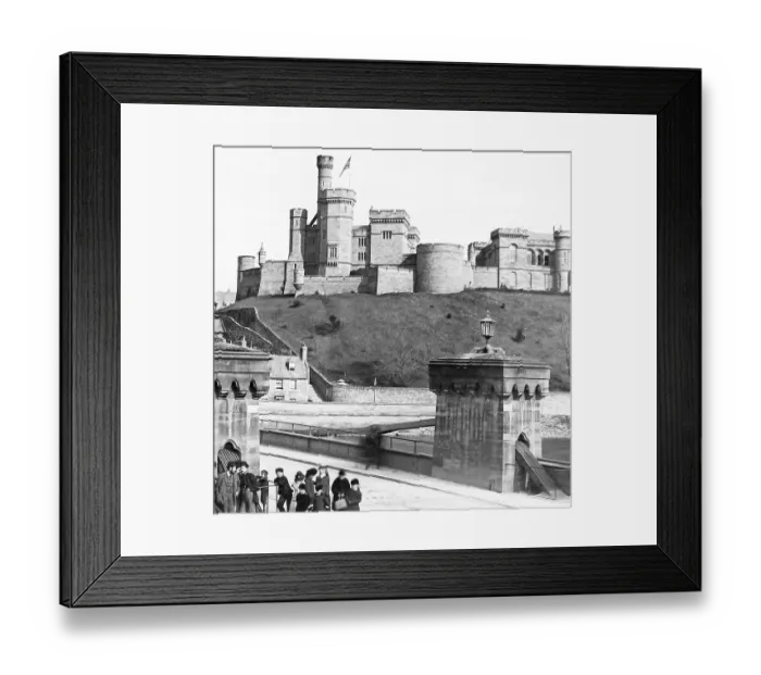 Framed Print : Inverness Castle Victorian period Framed Print : Inverness Castle Victorian period