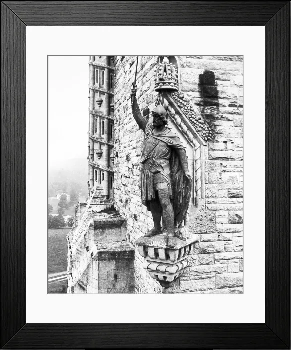 Framed Print : Wallace Monument Stirling Victorian period Framed Print : Wallace Monument Stirling Victorian period