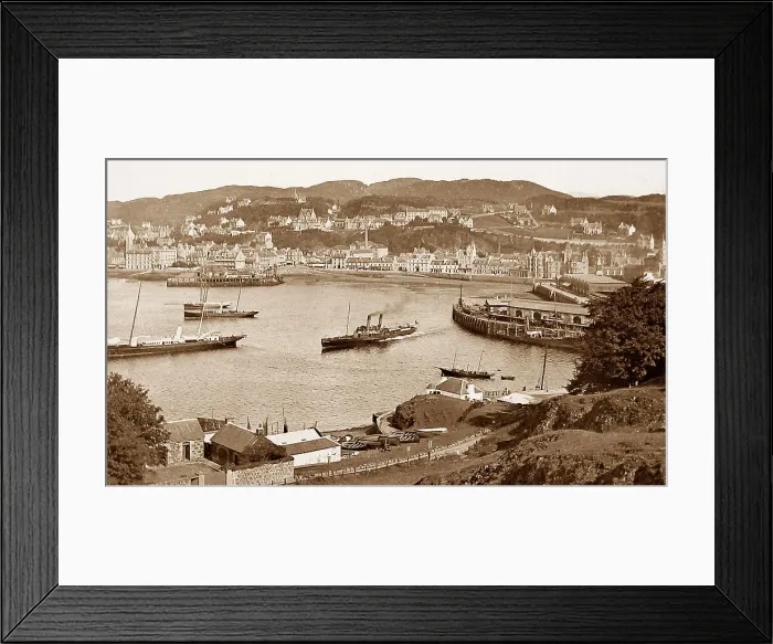 Framed Print : Paddle steamer, Oban Bay Framed Print : Paddle steamer, Oban Bay