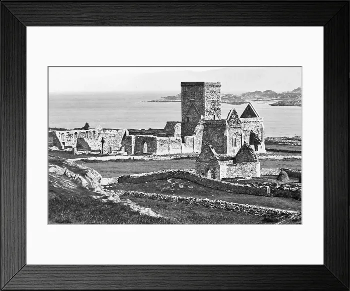Framed Print : Iona Cathedral Victorian period Framed Print : Iona Cathedral Victorian period