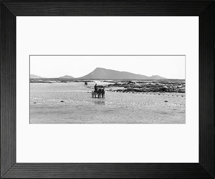 Framed Print : Benbecula North Ford Victorian period Framed Print : Benbecula North Ford Victorian period