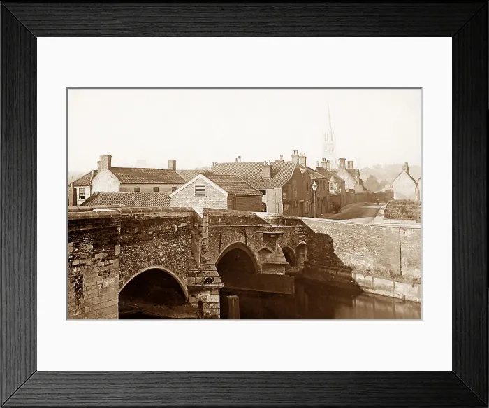 Framed Print : Bishops Bridge, Norwich Framed Print : Bishops Bridge, Norwich