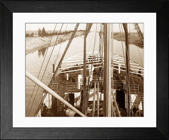 Framed Print : Suez Canal, Egypt Framed Print : Suez Canal, Egypt