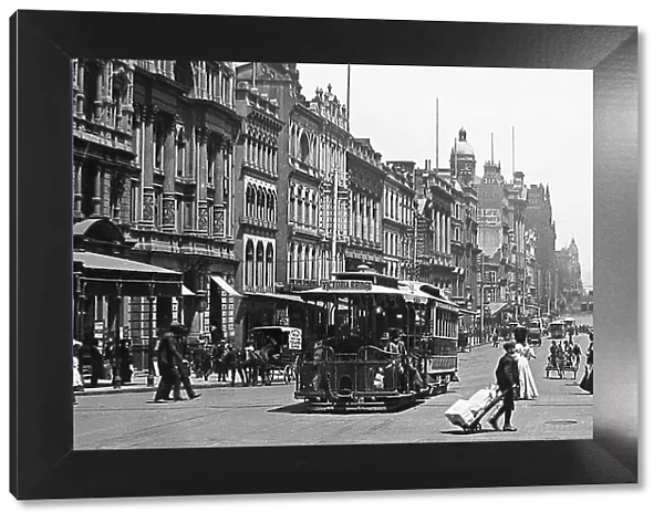 Australia Melbourne Collins Street pre-1900