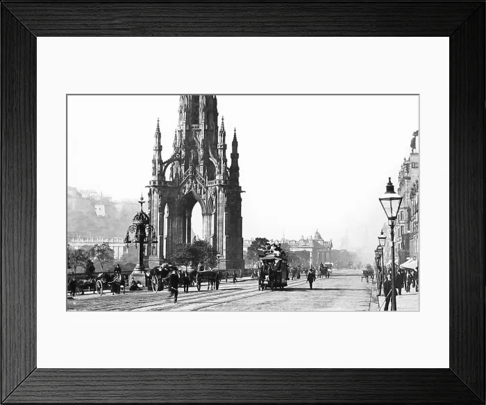 Framed Print : Scott Monument, princes Street, Edinburgh Framed Print : Scott Monument, princes Street, Edinburgh