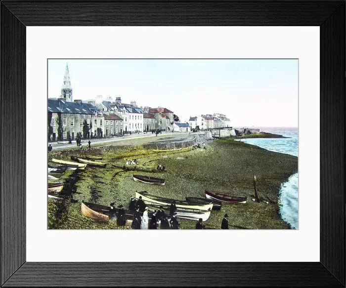 Framed Print : Warrenpoint, County Down, Ireland, hand coloured photo Framed Print : Warrenpoint, County Down, Ireland, hand coloured photo