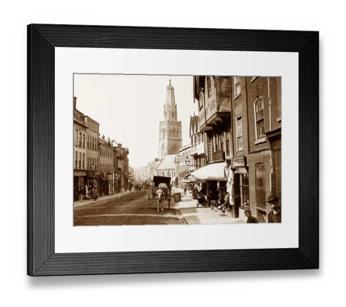 Framed Print : Westgate Street, Gloucester Framed Print : Westgate Street, Gloucester
