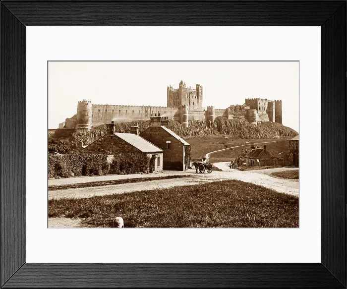 Framed Print : Bamborough Castle Framed Print : Bamborough Castle