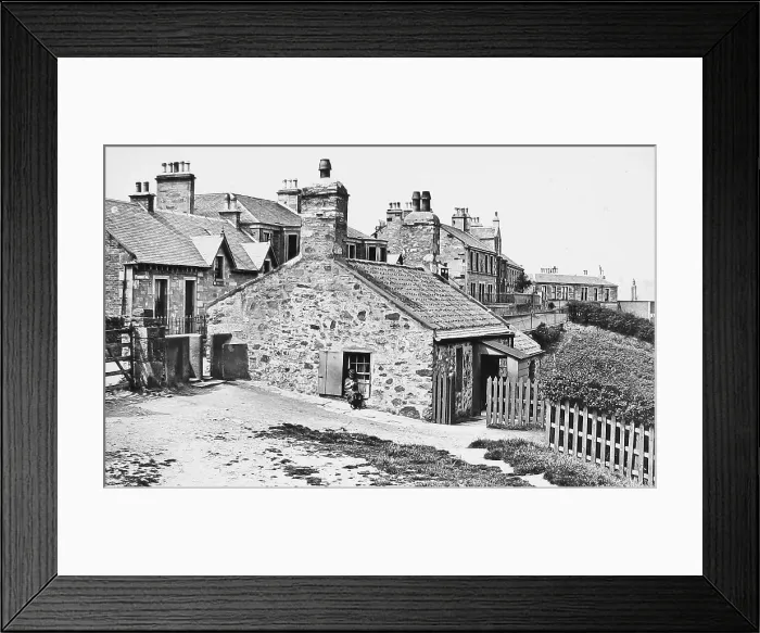Framed Print : Edinburgh - St. Leonards Bank - Jeanie Deans Cottage Framed Print : Edinburgh - St. Leonards Bank - Jeanie Deans Cottage