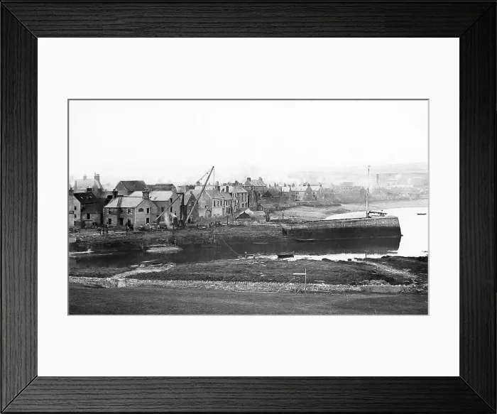 Framed Print : Eyemouth Victorian period Framed Print : Eyemouth Victorian period