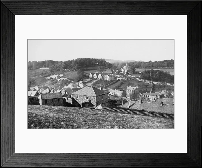 Framed Print : Lesswade Victorian period Framed Print : Lesswade Victorian period