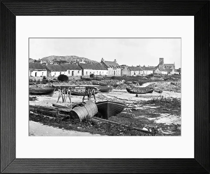 Framed Print : Iona Village Victorian period Framed Print : Iona Village Victorian period
