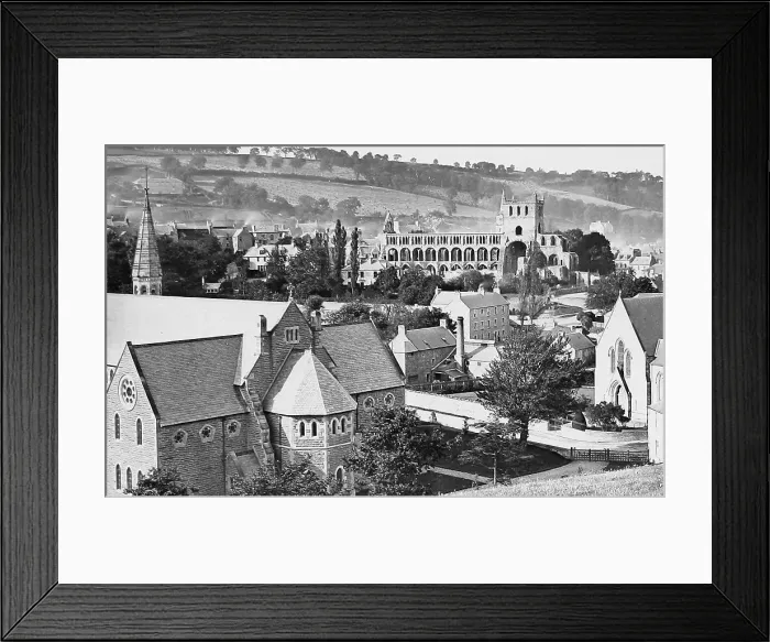 Framed Print : Jedburgh Victorian period Framed Print : Jedburgh Victorian period