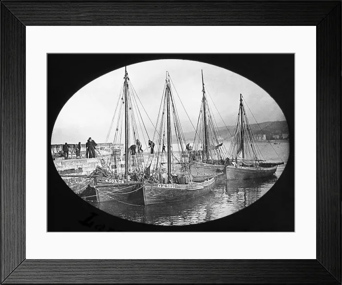 Framed Print : Largs Pier Victorian period Framed Print : Largs Pier Victorian period