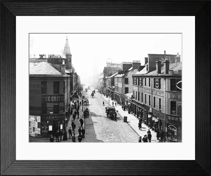 Framed Print : Kilmarnock Victorian period Framed Print : Kilmarnock Victorian period