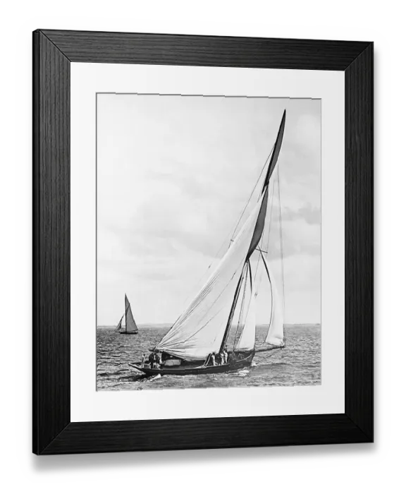 Framed Print : Yacht Irex Victorian period Framed Print : Yacht Irex Victorian period