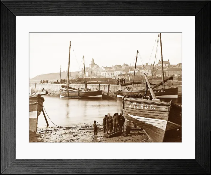 Framed Print : St. Monans Victorian period Framed Print : St. Monans Victorian period