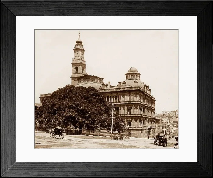 Framed Print : Sydney Lands Office, Australia Framed Print : Sydney Lands Office, Australia