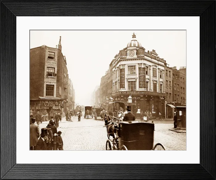 Framed Print : Seven Dials, London Framed Print : Seven Dials, London