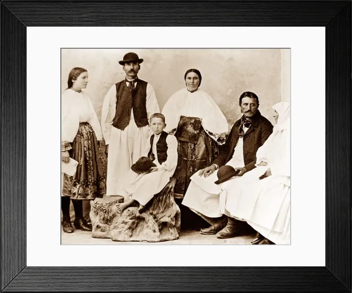 Framed Print : Magyar Peasants, Budapest, Hungary Framed Print : Magyar Peasants, Budapest, Hungary