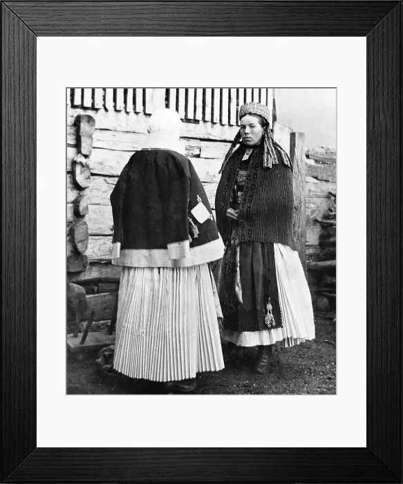 Framed Print : Hungary Budapest Magyar peasants pre-1900 Framed Print : Hungary Budapest Magyar peasants pre-1900