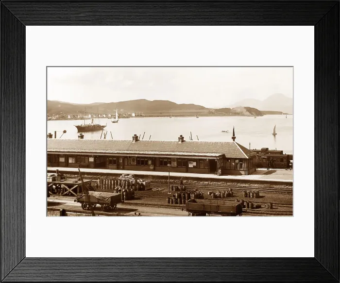 Framed Print : Kyle of Lochalsh Railway Station Framed Print : Kyle of Lochalsh Railway Station