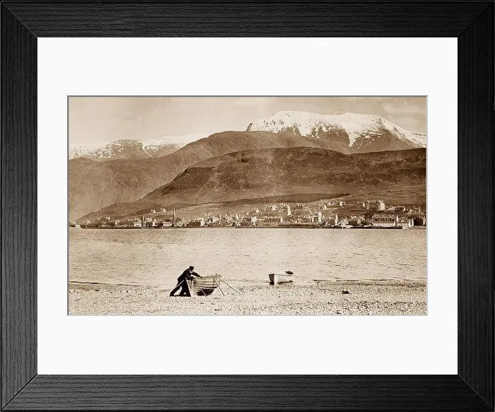 Framed Print : Fort William and Ben Nevis Framed Print : Fort William and Ben Nevis