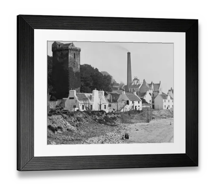 Framed Print : Dysart Victorian period Framed Print : Dysart Victorian period