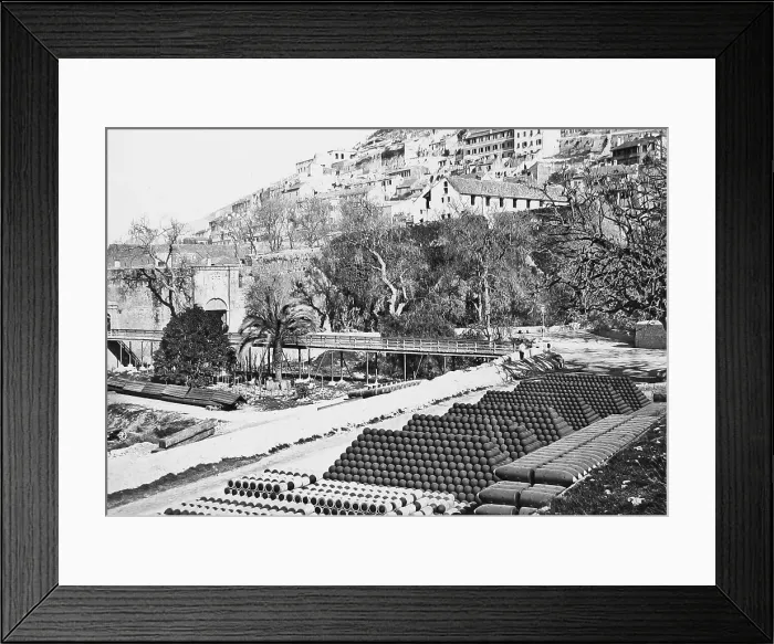 Framed Print : South Port, Gibralter Framed Print : South Port, Gibralter
