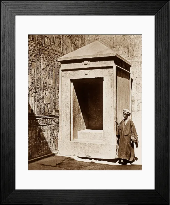 Framed Print : Temple of Edfu, Egypt Framed Print : Temple of Edfu, Egypt