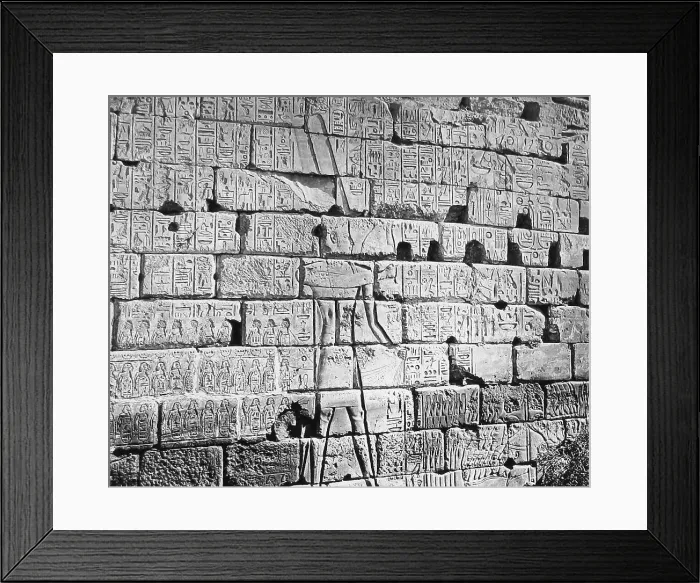 Framed Print : Egypt Temple of Karnak Victorian period Framed Print : Egypt Temple of Karnak Victorian period