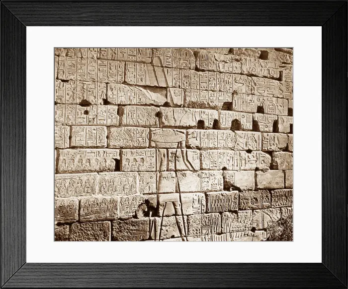 Framed Print : Temple of Karnak, Egypt Framed Print : Temple of Karnak, Egypt
