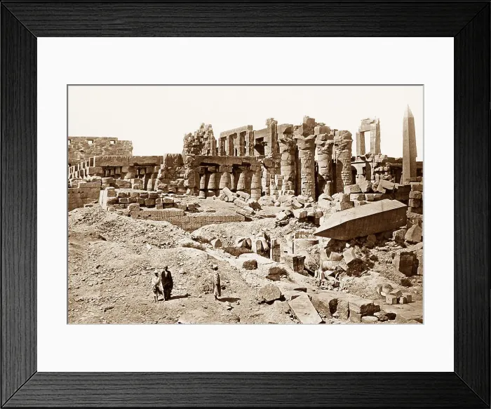Framed Print : Temple of Karnak, Egypt Framed Print : Temple of Karnak, Egypt