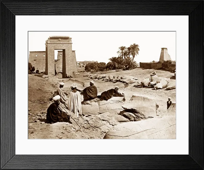 Framed Print : Temple of Karnak, Egypt Framed Print : Temple of Karnak, Egypt
