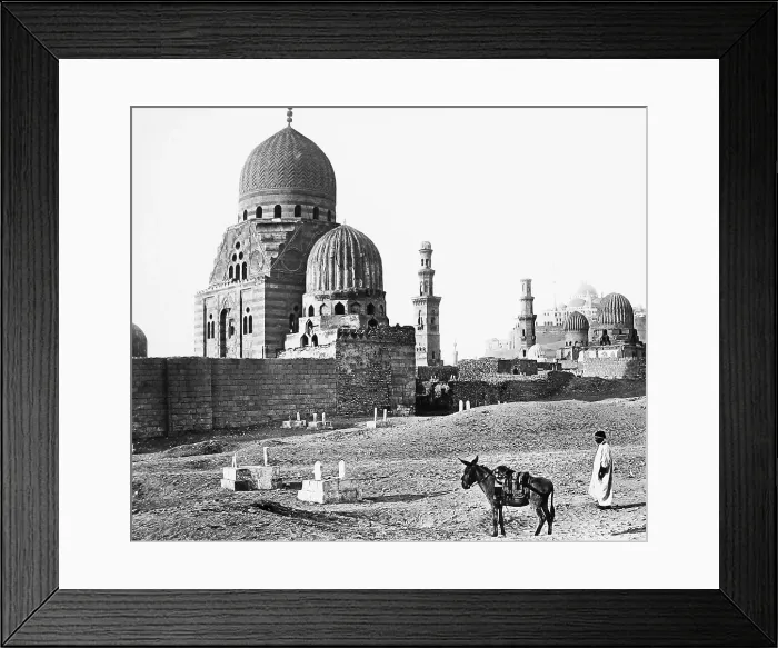 Framed Print : Egypt Cairo Tombs of Memlooks Victorian period Framed Print : Egypt Cairo Tombs of Memlooks Victorian period
