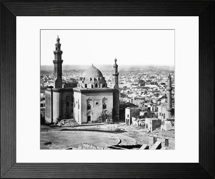 Framed Print : Egypt Cairo from the Citadel Victorian period Framed Print : Egypt Cairo from the Citadel Victorian period