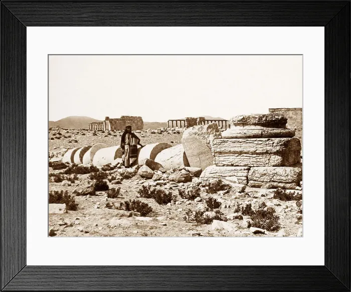 Framed Print : Syria Palmyra pre-1900