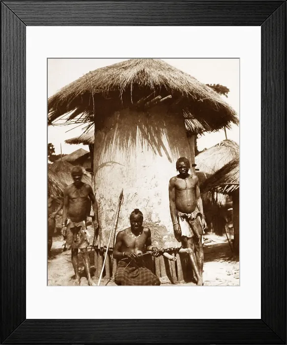 Framed Print : Africa Mwenzo pre-1900 Framed Print : Africa Mwenzo pre-1900
