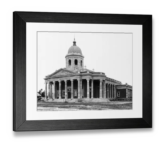 Framed Print : South Africa Bloemfontein pre-1900 Framed Print : South Africa Bloemfontein pre-1900