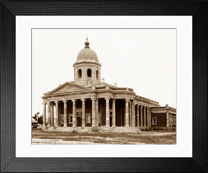 Framed Print : South Africa Bloemfontein pre-1900 Framed Print : South Africa Bloemfontein pre-1900
