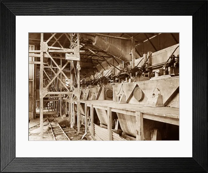 Framed Print : South Africa Kimberley De Beers Diamond Mine pulsators Framed Print : South Africa Kimberley De Beers Diamond Mine pulsators