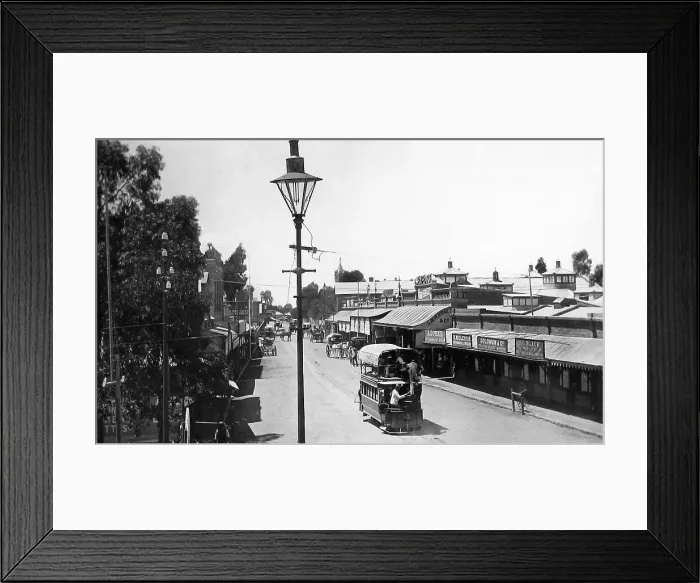Framed Print : South Africa Kimberley Du Toitspan Road pre-1900 Framed Print : South Africa Kimberley Du Toitspan Road pre-1900