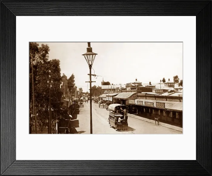 Framed Print : South Africa Kimberley Du Toitspan Road pre-1900 Framed Print : South Africa Kimberley Du Toitspan Road pre-1900