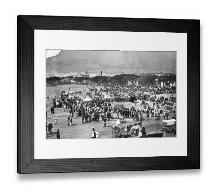 Framed Print : South Africa Cape Town Parade Ground Market pre-1900 Framed Print : South Africa Cape Town Parade Ground Market pre-1900