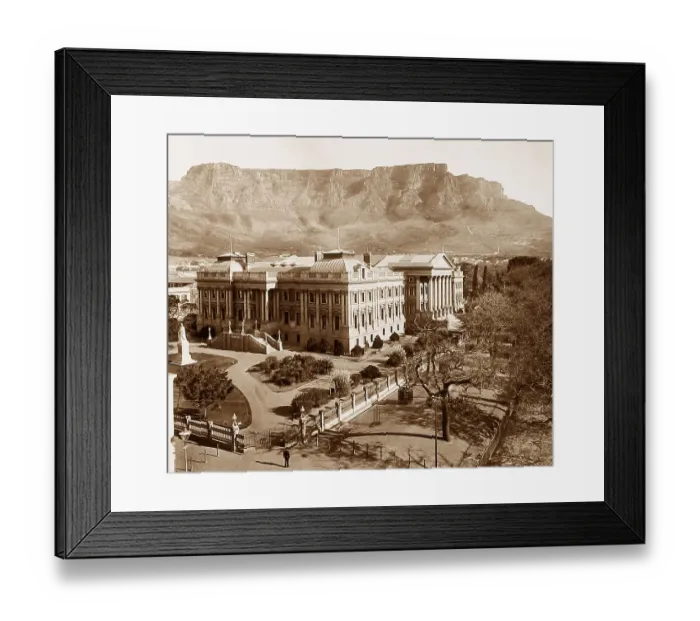 Framed Print : South Africa Cape Town Parliament House pre-1900 Framed Print : South Africa Cape Town Parliament House pre-1900